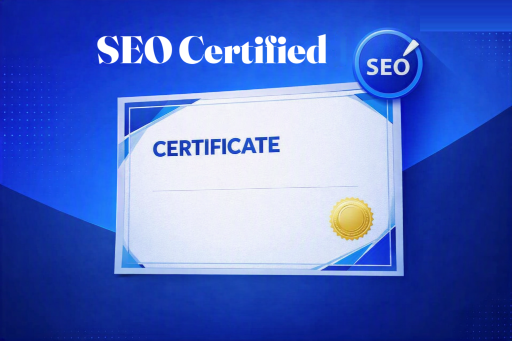 seo certified